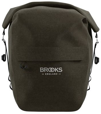 Brooks England Scape Pannier Bag - Large - Mud Green - 18-22 Litres, Mud Green